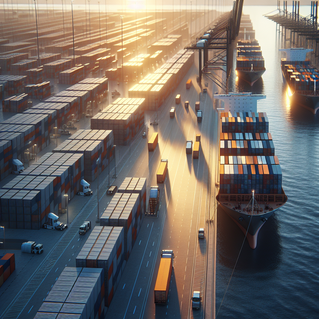 Partida Aduanas y Ginjaume se Integran en Nueva Estructura Logística - Marketplace Insights - Imagen generada por IA