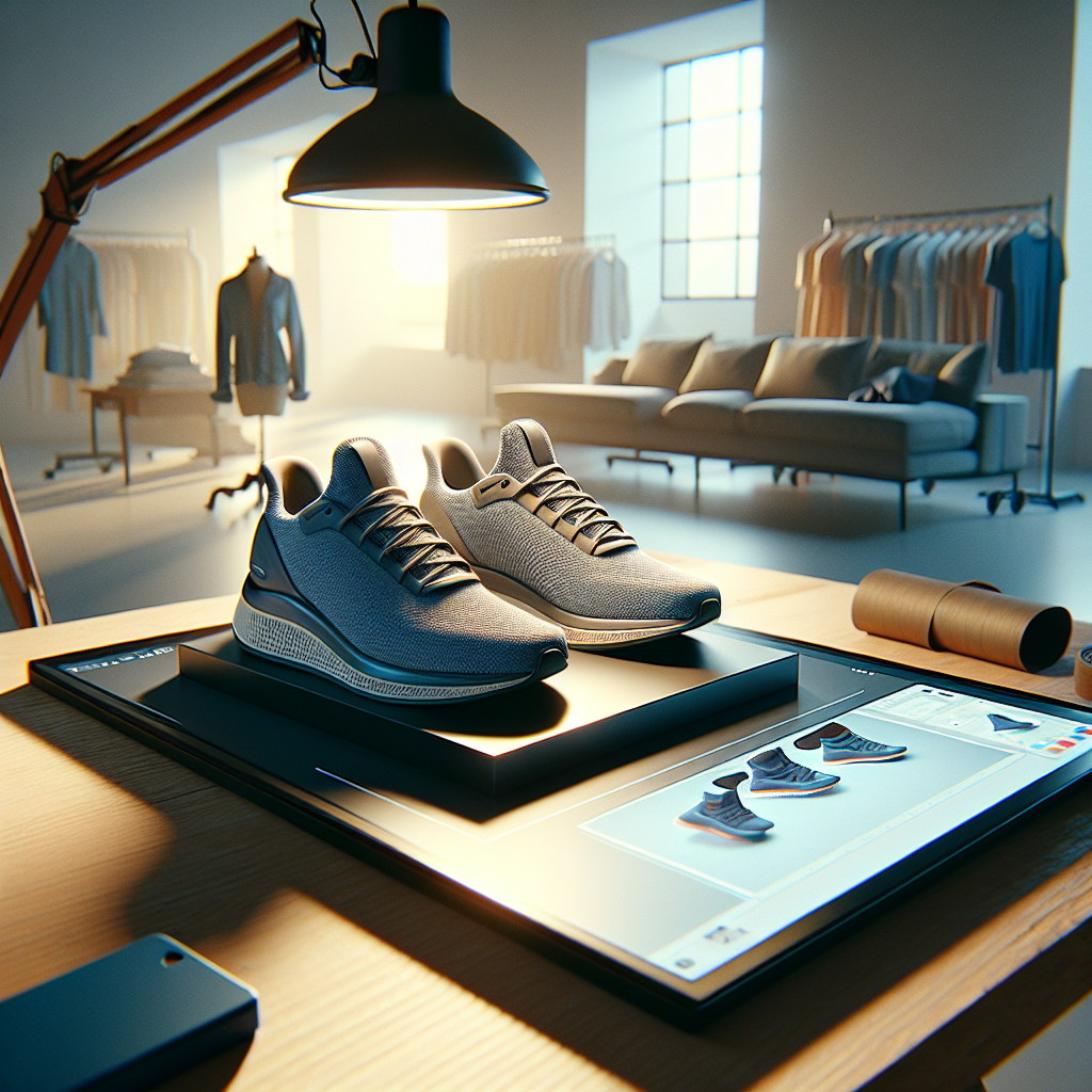 Prueba el Nuevo Herramienta de Google para Probar Zapatos Online - Marketplace Insights - Imagen generada por IA