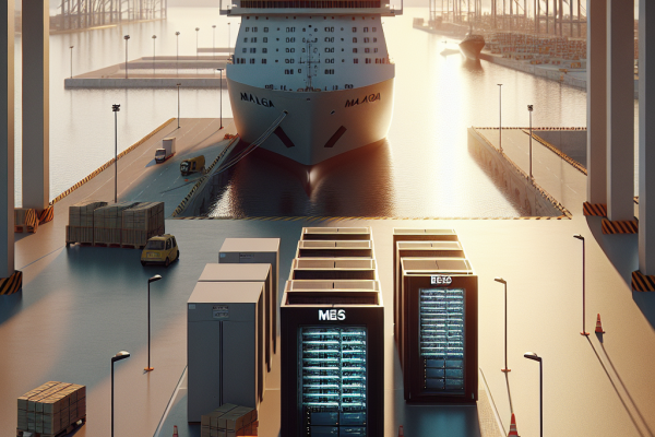 El Puerto de Málaga Moderniza Su Control Fronterizo con el Sistema EES - Marketplace Insights - Imagen generada por IA