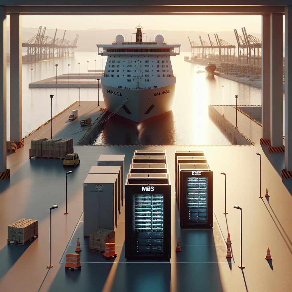 El Puerto de Málaga Moderniza Su Control Fronterizo con el Sistema EES - Marketplace Insights - Imagen generada por IA