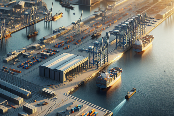 Puerto de Santander Impulsa Su Expansión Con Nueva Inversión de 4,7 Millones - Marketplace Insights - Imagen generada por IA