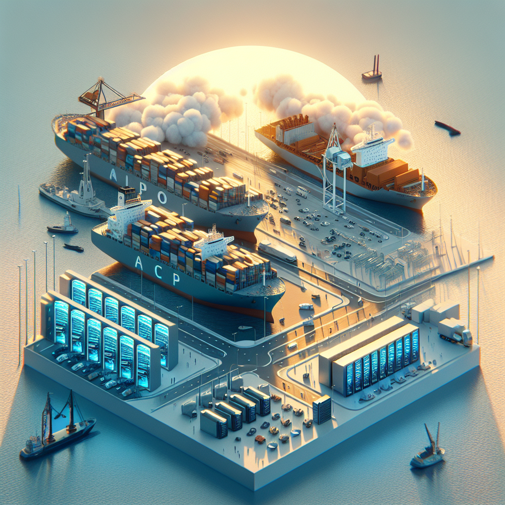 El Puerto de Vigo Sella Acuerdo de Cooperación con Puerto Madryn y CAPIP - Marketplace Insights - Imagen generada por IA