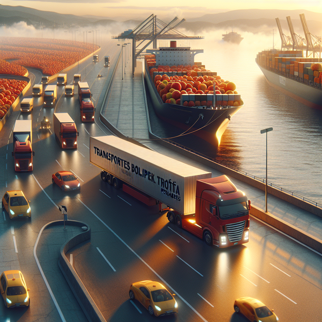 Transportes Bolipesk, Trota y Penadés Se Alían en Logística de Frutos Rojos - Marketplace Insights - Imagen generada por IA