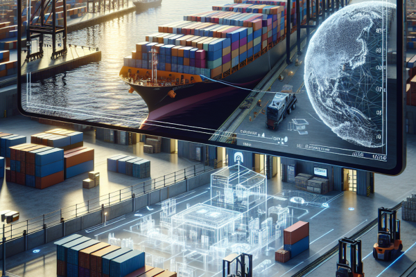 Trasmediterránea Logística Fortalece Su Vínculo Con el Gran Consumo - Marketplace Insights - Imagen generada por IA