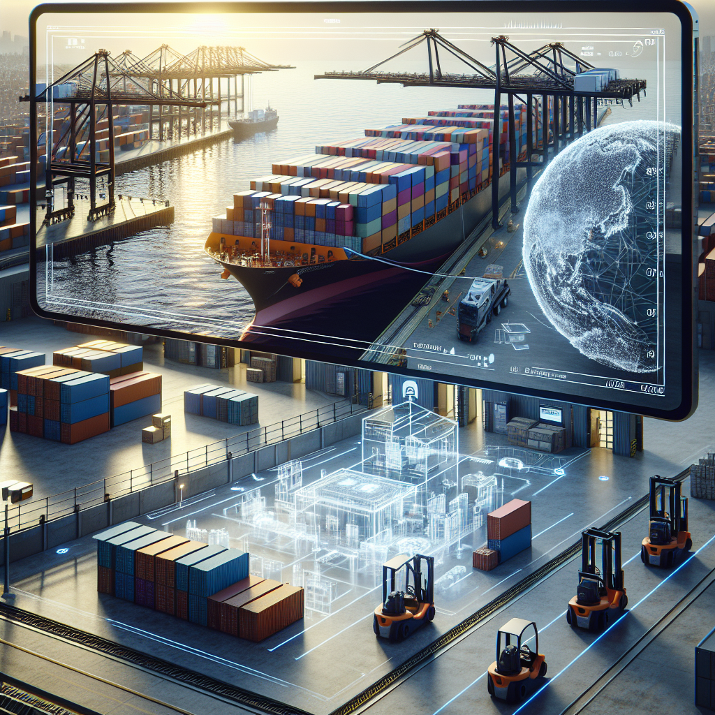 Trasmediterránea Logística Fortalece Su Vínculo Con el Gran Consumo - Marketplace Insights - Imagen generada por IA