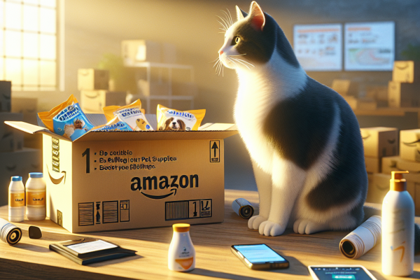 Vende Suministros para Mascotas en Amazon y Aumenta Tus Ventas - Marketplace Insights - Imagen generada por IA