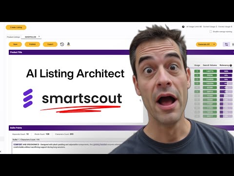 Smartscout AI Listing Architect Demo + Tutorial de @SmartScout1