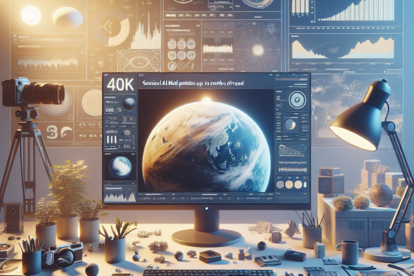 Alibaba Presenta Su Modelo de IA Baguan-Seasonal en COP30 de la ONU - Marketplace Insights - Imagen generada por IA