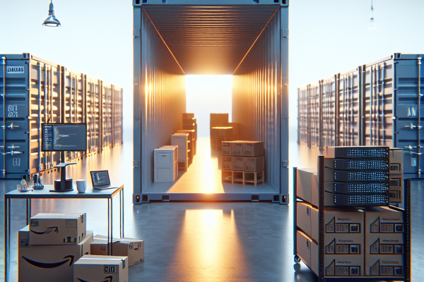 Amazon Ahora Solo Representa El 40% de Sus Ventas Totales - Marketplace Insights - Imagen generada por IA