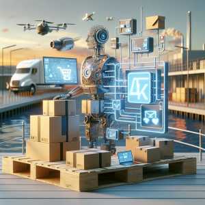 Cómo Amazon Utiliza IA para Transformar la Experiencia de Compra Online - Marketplace Insights - Imagen generada por IA