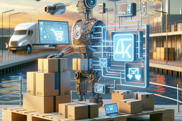 Cómo Amazon Utiliza IA para Transformar la Experiencia de Compra Online - Marketplace Insights - Imagen generada por IA