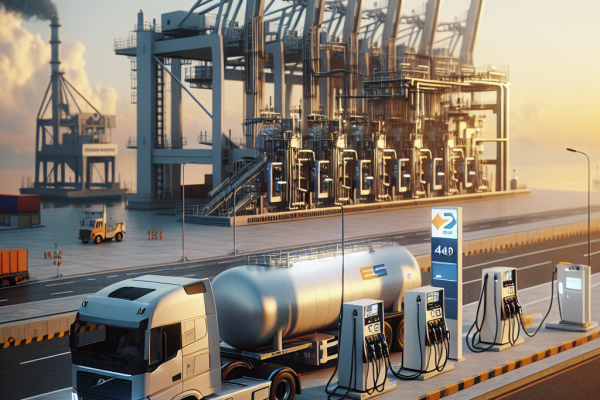 Alianza entre ATDL y Molgas para un Transporte Pesado Sin Emisiones - Marketplace Insights - Imagen generada por IA