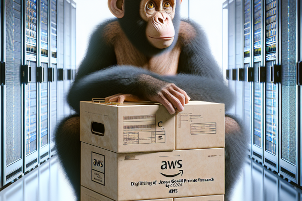 AWS Digitaliza Investigación de Jane Goodall con IA y 1 Millón de Dólares - Marketplace Insights - Imagen generada por IA