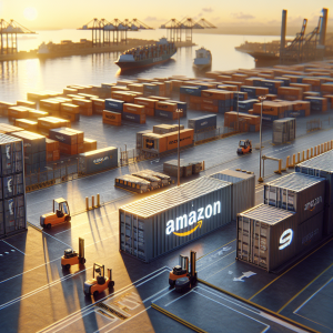 China SFC Express, Nuevo Transportista Exclusivo de Amazon Brasil - Marketplace Insights - Imagen generada por IA