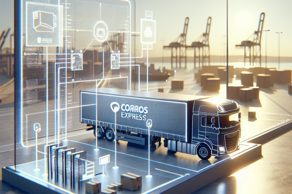 Correos Express Crea Gemelo Digital Para Optimizar Su Red Logística - Marketplace Insights - Imagen generada por IA