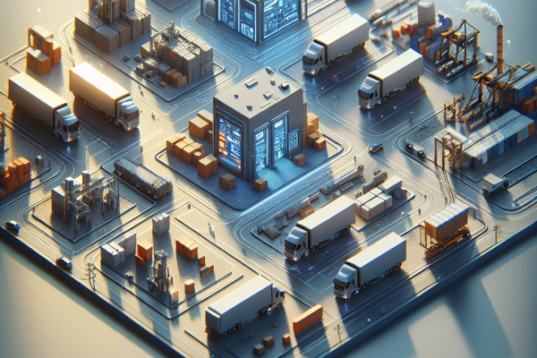 DHL Acelera Su Estrategia de IA con Nueva Colaboración con HappyRobot - Marketplace Insights - Imagen generada por IA