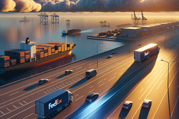FedEx Contribuye Con un 0,3% al PIB del Sector Logístico en Europa - Marketplace Insights - Imagen generada por IA