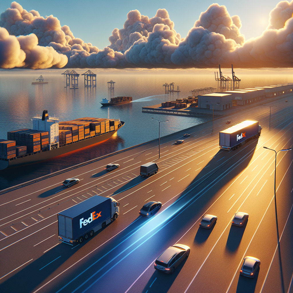 FedEx Contribuye Con un 0,3% al PIB del Sector Logístico en Europa - Marketplace Insights - Imagen generada por IA