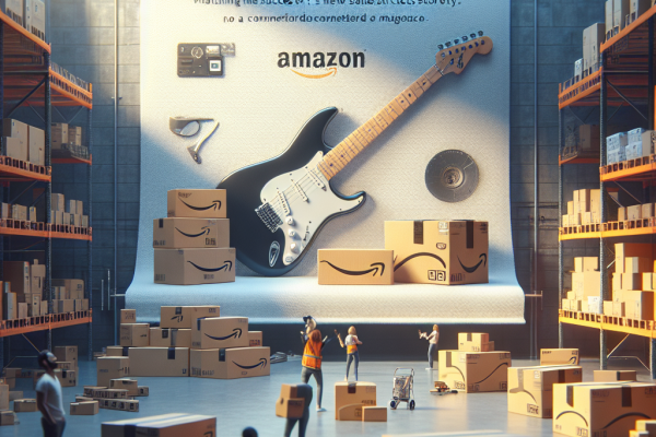 Fender Aumenta Sus Ventas en Amazon un 44% con Nuevas Estrategias - Marketplace Insights - Imagen generada por IA