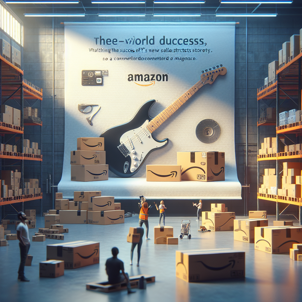 Fender Aumenta Sus Ventas en Amazon un 44% con Nuevas Estrategias - Marketplace Insights - Imagen generada por IA