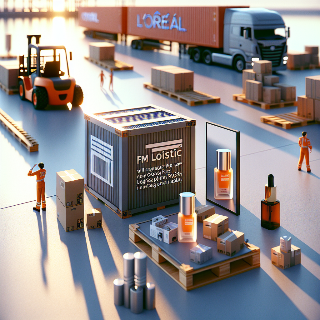 FM Logistic Gestionará Nueva Plataforma Logística de L’Oréal en España - Marketplace Insights - Imagen generada por IA