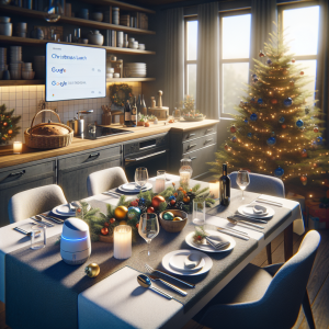 16 Consejos de Google AI para un Agradable Almuerzo Navideño en 2025 - Marketplace Insights - Imagen generada por IA