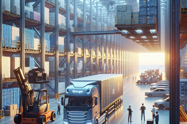 Groupe CAT Digitaliza Sus Almacenes Con Hardis WMS en Europa - Marketplace Insights - Imagen generada por IA