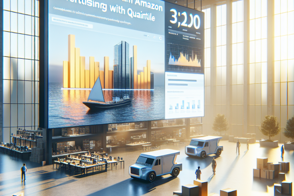 Optimiza Tu Publicidad en Amazon Con Quartile y Aumenta Tu ROAS - Marketplace Insights - Imagen generada por IA
