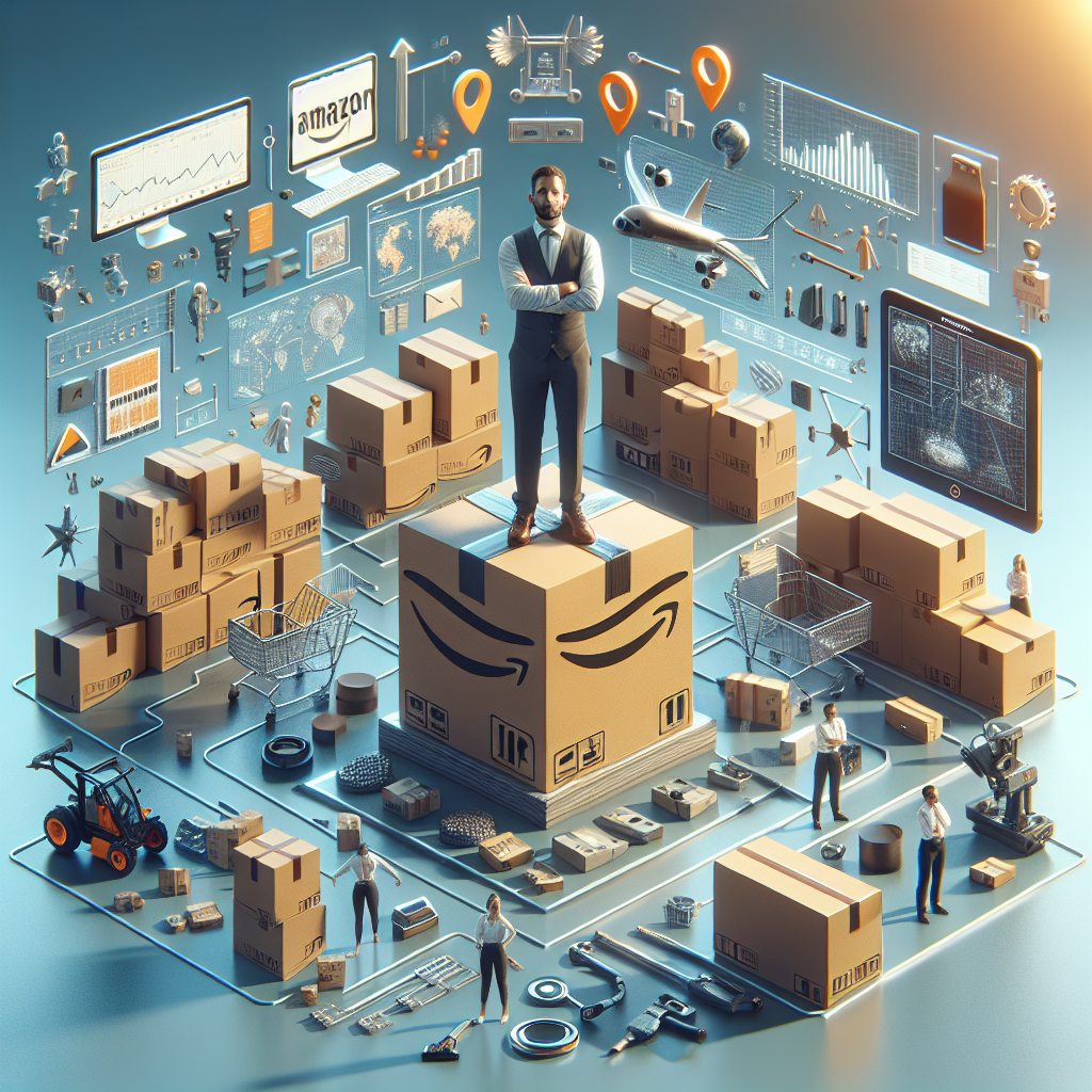 Las 8 Herramientas Esenciales para Vendedores de Amazon que Debes Usar - Marketplace Insights - Imagen generada por IA