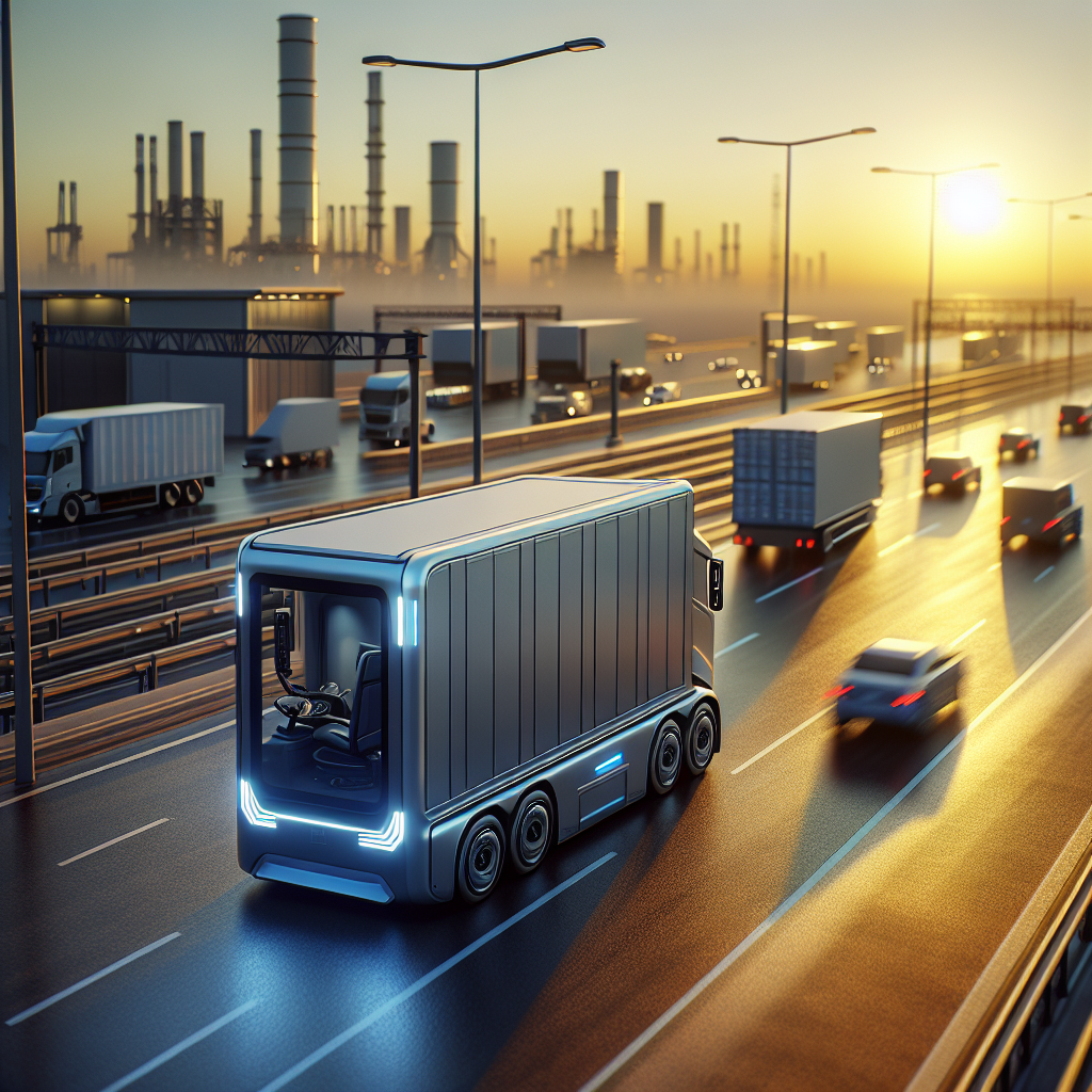 In Side Logistics Aumenta Su Inversión y Flota Sostenible en 2024 - Marketplace Insights - Imagen generada por IA