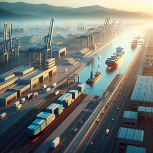 Inditex Refuerza su Red Logística al Comprar 381.000 m² en Sagunto - Marketplace Insights - Imagen generada por IA