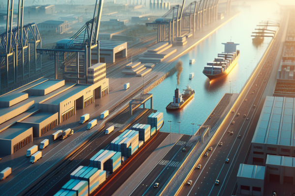 Inditex Refuerza su Red Logística al Comprar 381.000 m² en Sagunto - Marketplace Insights - Imagen generada por IA