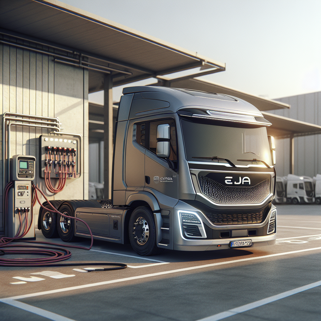 JAC Lanza Su Nuevo Camión 100% Eléctrico iJAC 4.2 para España - Marketplace Insights - Imagen generada por IA