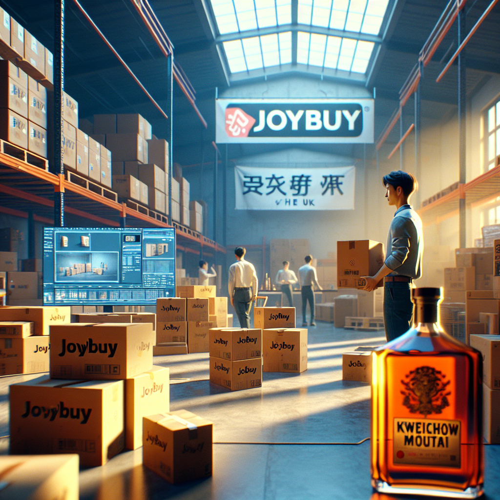 Joybuy Se Convierte en Minorista Oficial de Kweichow Moutai en el Reino Unido - Marketplace Insights - Imagen generada por IA