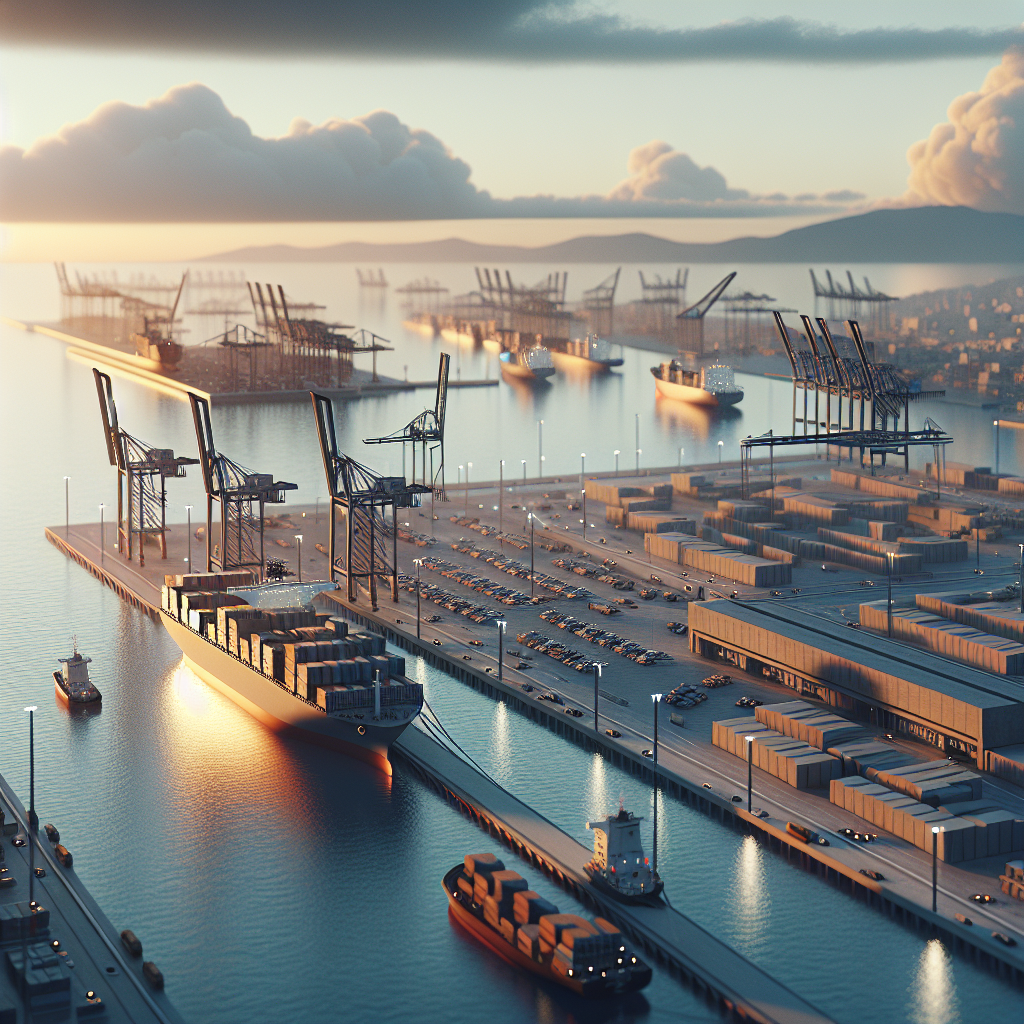 PortCastelló Firma Acuerdo Clave Con Estibadores Para Mejorar Competitividad - Marketplace Insights - Imagen generada por IA