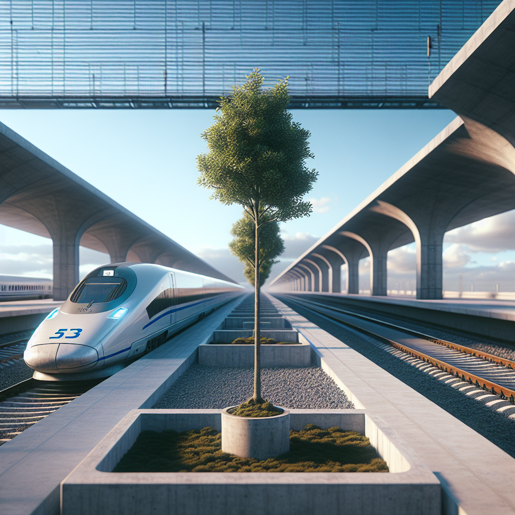 El Presidente de la APS Propone Un Corredor Verde Conectar Madrid y Europa - Marketplace Insights - Imagen generada por IA