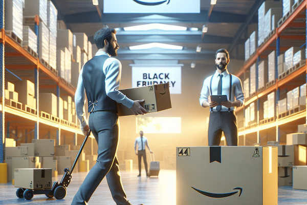 Comparativa Entre Prime Day y Black Friday: Estrategias y Resultados - Marketplace Insights - Imagen generada por IA