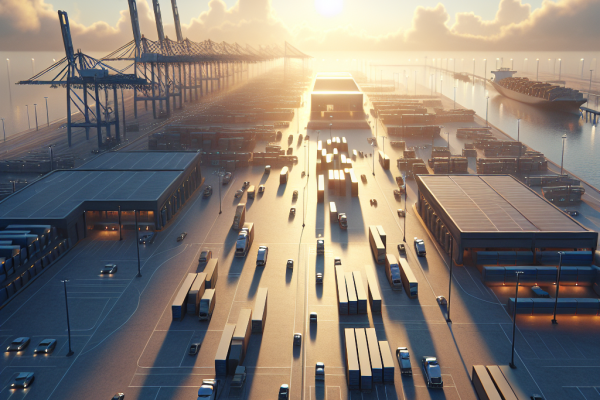 Toyota Impulsa el Puerto de Sagunto como Hub Logístico Intermodal - Marketplace Insights - Imagen generada por IA
