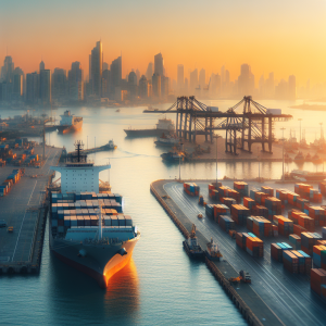 El Tráfico en Puertos de Interés General Retoma el Pulso en Octubre - Marketplace Insights - Imagen generada por IA