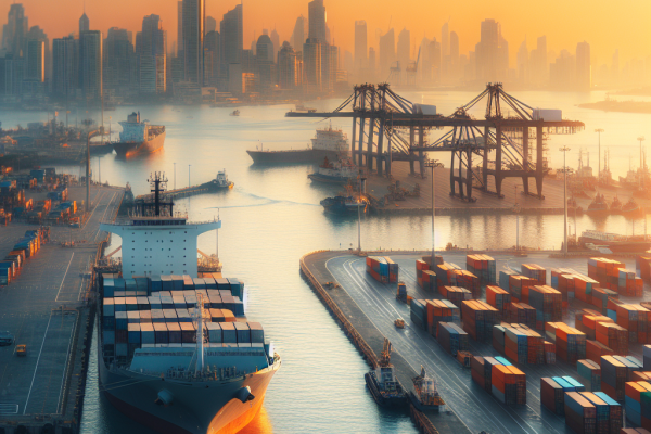 El Tráfico en Puertos de Interés General Retoma el Pulso en Octubre - Marketplace Insights - Imagen generada por IA