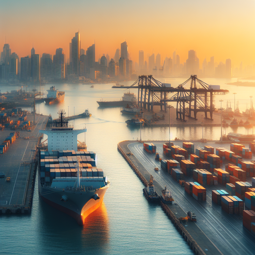 El Tráfico en Puertos de Interés General Retoma el Pulso en Octubre - Marketplace Insights - Imagen generada por IA