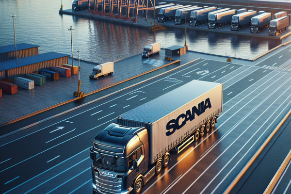 Transgesol Incorpora 35 Nuevos Vehículos Scania a Su Flota - Marketplace Insights - Imagen generada por IA