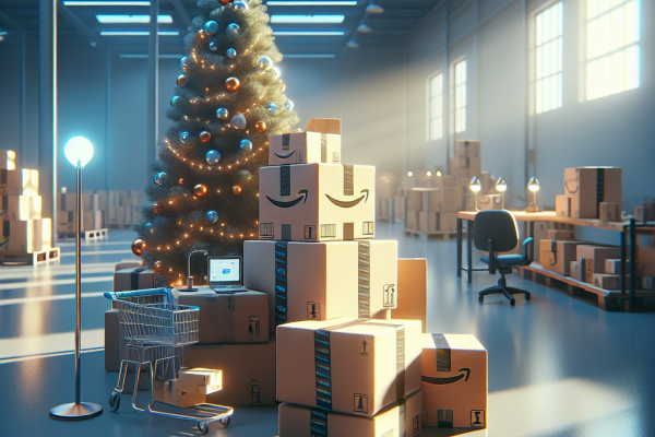 Adelanta tus Compras Navideñas con Amazon y Evita el Estrés - Marketplace Insights - Imagen generada por IA