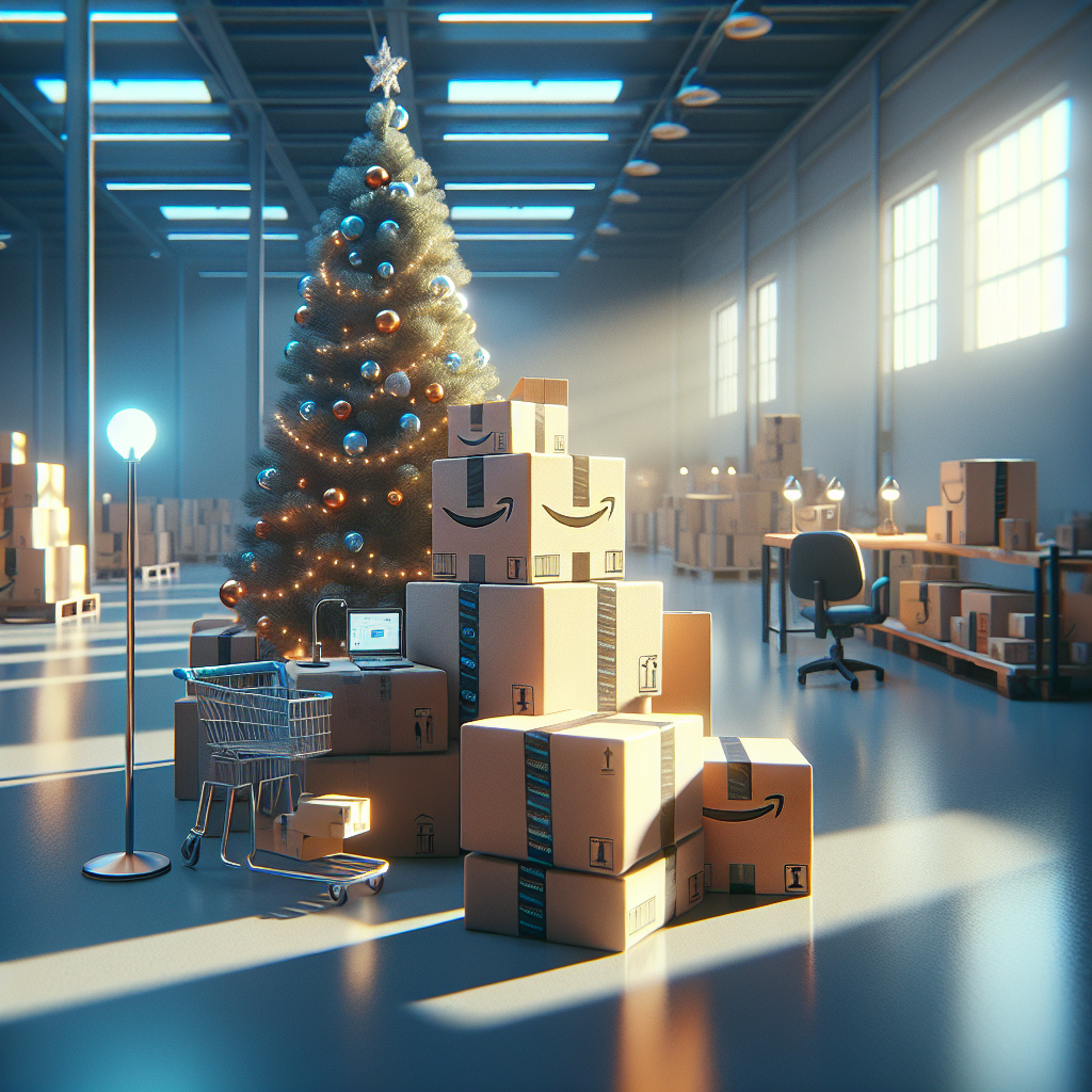 Adelanta tus Compras Navideñas con Amazon y Evita el Estrés - Marketplace Insights - Imagen generada por IA