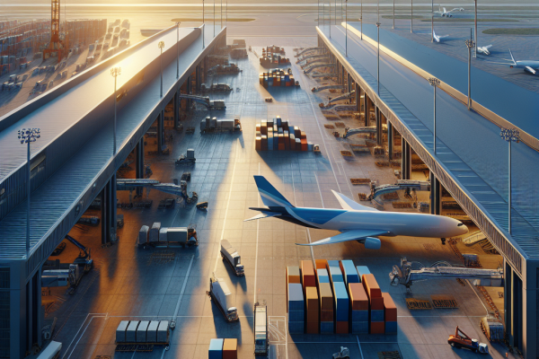 Andino Global Crece con Nueva Terminal de Carga en Barajas - Marketplace Insights - Imagen generada por IA