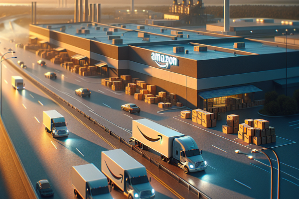 Cierre del Centro de Cumplimiento de Amazon en Arkansas: Impacto en Vendedores - Marketplace Insights - Imagen generada por IA