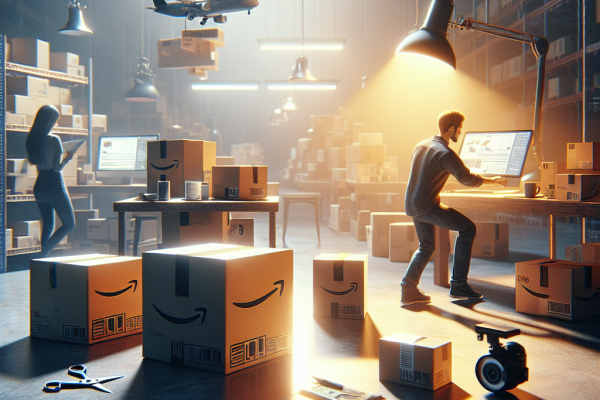 Contrarresta los Productos Falsificados en Amazon con Estrategias Efectivas - Marketplace Insights - Imagen generada por IA