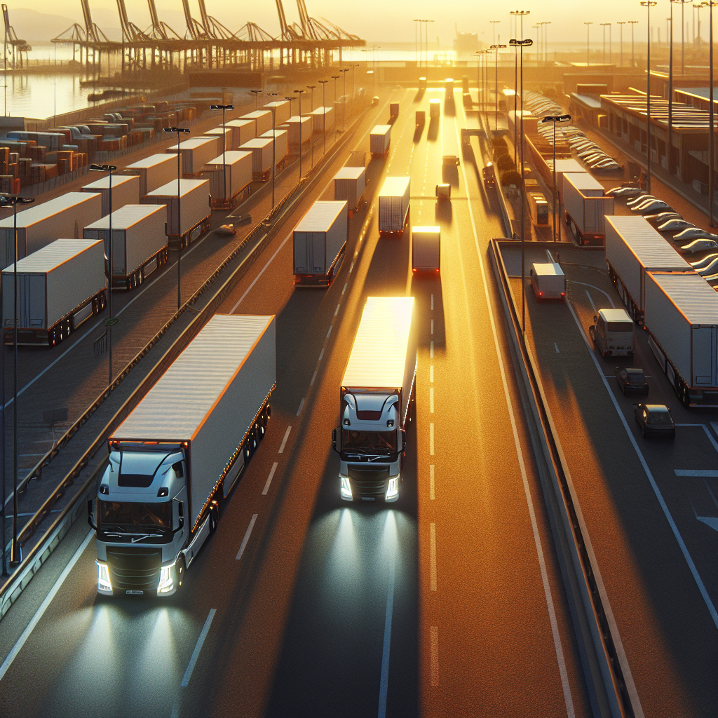 DS Smith y XPO Logistics Mejoran la Eficiencia de la Logística en España - Marketplace Insights - Imagen generada por IA