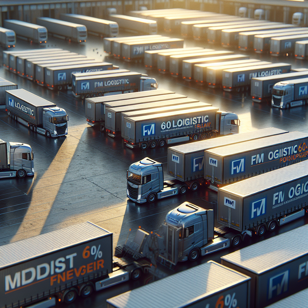 FM Logistic Incorpora 40 Nuevos Tráileres y Alcanza el 60% de Titularidad Propia - Marketplace Insights - Imagen generada por IA