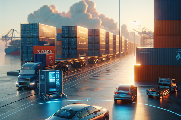 Foro de Transporte Multimodal en Gijón: Oportunidades y Retos Logísticos - Marketplace Insights - Imagen generada por IA